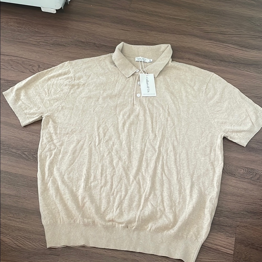Collar & Co. Polo Shirt Men Size XL NWT